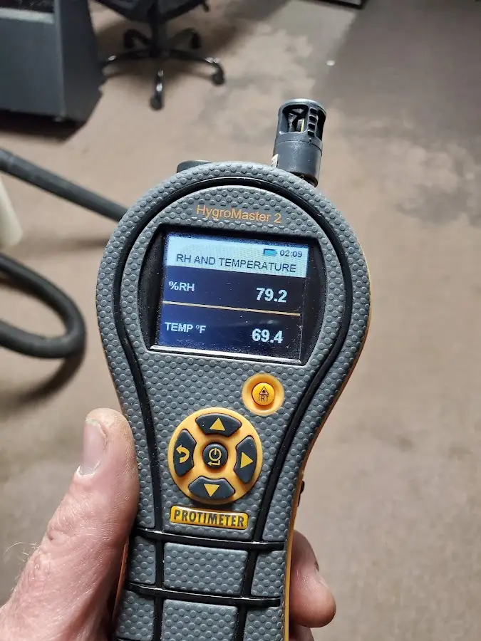 Moisture meter humidity assessment for Fire & Smoke Damage Restoration in Fall River